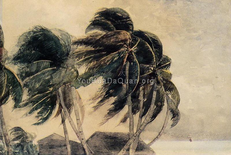 A Norther, Key West - 温斯洛·荷默